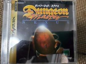 Used Victor 1998 Dungeon Master Nexus Sega Saturn SS Role Playing Japanese Retro