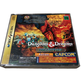 Sega Saturn SS Dungeons & Dragons collection Pack USED Japan