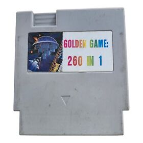 Golden game : 260 in 1 [ Nintendo ] NES tested work