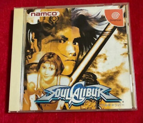 Sega Dreamcast Soulcalibur Japanese retro game DC Tested Working in Japan F/S