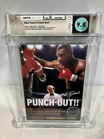 1987 Mike Tyson’s Punch-Out, 9.0 WATA Graded, NES, CIB, REV-A, Mike’s Letter 8.5