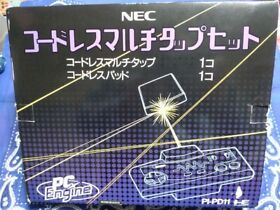 PC Engine CORDLESS MULTI TAP SET Boxed PI-PD11 NEC From Japan from Japan