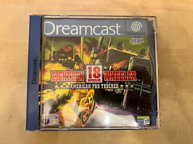 Dreamcast Eighteen 18 Wheeler American Pro Trucker complete