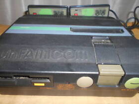 SHARP Twin Famicom Console AN-505BK Black with Game [Maintained Belt Replaced]