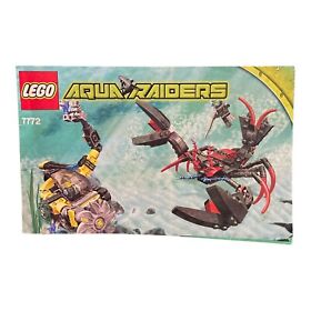 LEGO Aqua Raiders 7772 Lobster Strike Instruction Manual ONLY