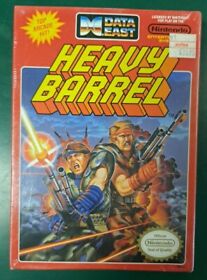 HEAVY BARREL - NEW & Factory Sealed with Authentic H-Seam! (NES Nintendo)