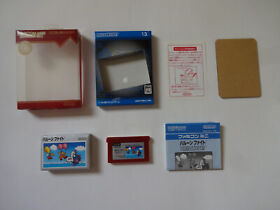 Balloon Fight. Famicom Mini GAMEBOY ADVANCE 2004 GBA Action Game From Japan