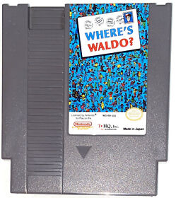 Nintendo NES Where's Waldo Game Only