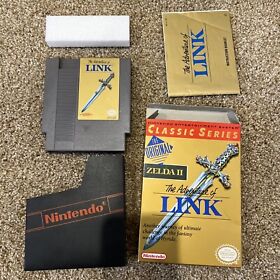 Zelda II: The Adventure of Link Gold Seal Classic Series (1988) NES CIB
