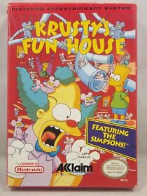 Krusty's Fun House (Nintendo Entertainment System | NES) BOX ONLY
