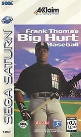 Frank Thomas Big Hurt Baseball- Sega Saturn Disc Only TESTED
