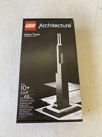 Lego Architacture 21000 Sears Tower New in Sealed Box NIB Willis Tower Chicago