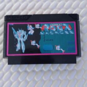 Famicom Software Super Dimension Fortress Macross Cassette
