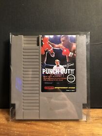 🔥Mike Tyson's Punch-Out (NES 1987) TESTED/WORKS-NES Game W/ Protective Case🔥