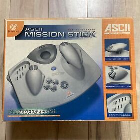 ASCII MISSION STICK for Dreamcast ASC-1305MS Analog Controller Game Vintage New