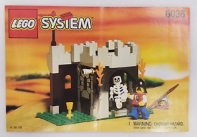 LEGO 6036 SKELETON SURPISE Instruction Booklet ONLY manual royal knights castle