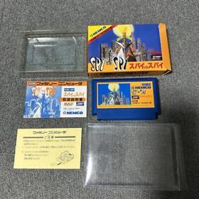 SPY VS SPY Famicom Nintendo FC Japan Action Retro Game NES 