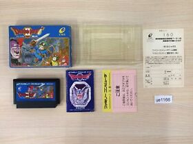 ue1166 Dragon Quest II 2 BOXED NES Famicom Japan