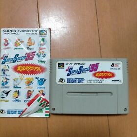Super Soccer 95 With Instruction Manual Famicom