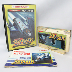 Super Xevious with Box & Manual [Nintendo Famicom JP ver.]