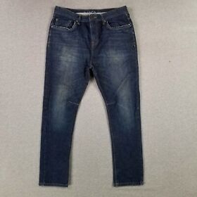 NUON Jeans 36 Rodeo Carrot Fit Dark Wash Tapered Skinny Leg