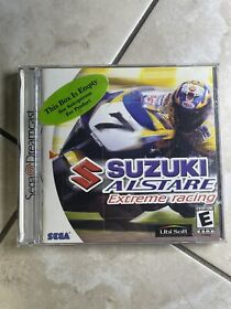 Suzuki Alstare Extreme Racing (Sega Dreamcast, 1999) Game CIB Complete w/Manual 