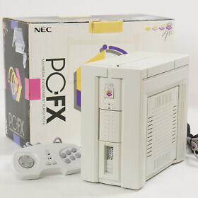 PC-FX Console Boxed NEC Tested System JAPAN 5301449YA