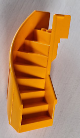 LEGO 1 x Stairs 2046 Spiral Stairs MD Orange 6x6x7 & 1/3 Accessories 5847