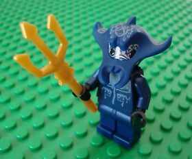 Lego Atlantis minifig Manta WARRIOR Trident 8059 8073