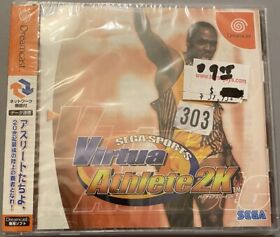 VINTAGE New SEALED Dreamcast Virtua Athlete 2K (2000) Factory Japanese Import