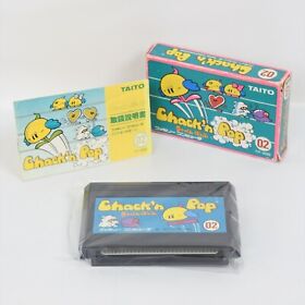 CHACK'N POP Taito Chackn Famicom Nintendo 1486 fc