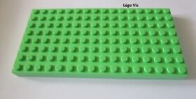 LEGO 4204 BRICK 8x16 MD Green Brick Thick Plate Light Green 5820 MOC