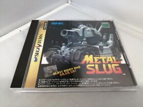 SNK Metal Slug Sega Saturn SS Action Shooter Import From Japan