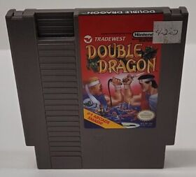 Double Dragon - NES Nintendo - Tested Working 👍 Classic 80s Beat'em Up Action 