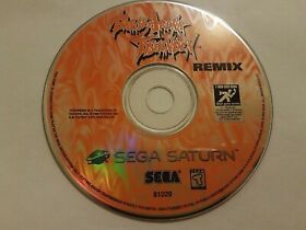 Battle Arena Toshinden Remix - Sega Saturn Loose Disc Only Fun Game Good Shape
