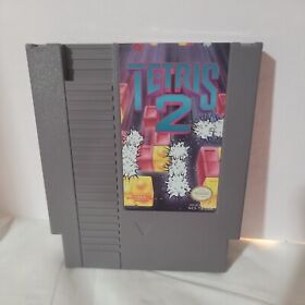 Tetris 2 - Authentic Nintendo NES Game - Tested & Working