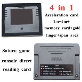Direct Reading Card + Acceleration Card + Memory Card for SEGA SATURN Pseudo KAI