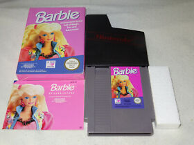 Barbie Nintendo NES gioco completo di IMBALLO ORIGINALE e istruzioni CIB