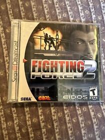 Fighting Force 2 CIB (Sega Dreamcast, 1999) Complete, Tested And Working