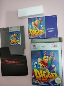 NINTENDO NES DIGGER T. ROCK - THE LEGEND OF THE LOST CITY in Ovp mit Anleitung