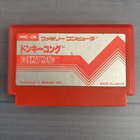 Famicon FC Donkey Kong Classic NES Nintendo Game Famicom Retro Vintage Cartridge