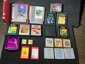 17 Vintage Video Games: Atari, NES, Sega & GAMBOY , PAC-Man , Mario Asteroids!