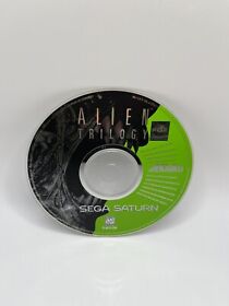Alien Trilogy Sega Saturn Long Box Disc Clean And Tested Disc Only