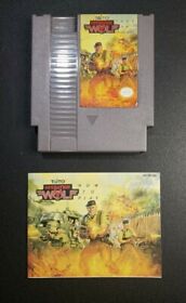 Operation Wolf (Nintendo NES, 1989) With Manual