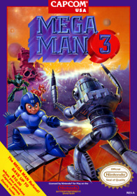 Mega Man 3 NES Nintendo 4X6 Magnet Video Game Fridge Magnet