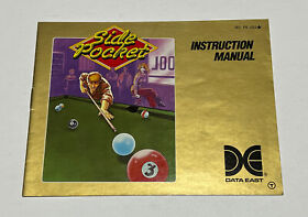 Side Pocket Nintendo NES Authentic Instruction Manual Booklet Only