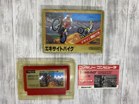 Nintendo Famicom NES Excite Bike from Japan