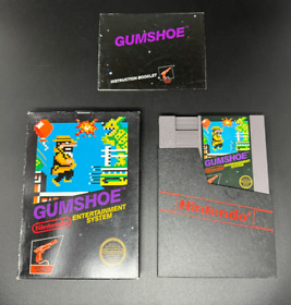 Gumshoe (Nintendo NES) *CIB - STICKER SEAL - CIRCLE SoQ - 5 SCREW - TESTED*