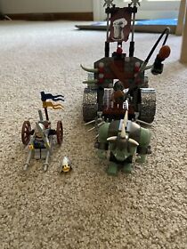 LEGO Castle: Troll Assault Wagon (7038) 99% Complete READ FOR DETAILS