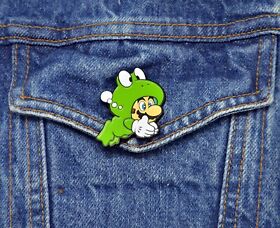 Frog Pin Super Mario Bros 3 Collector Series - Power A Nintendo Switch 3DS NES
